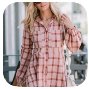 Plaid Dress